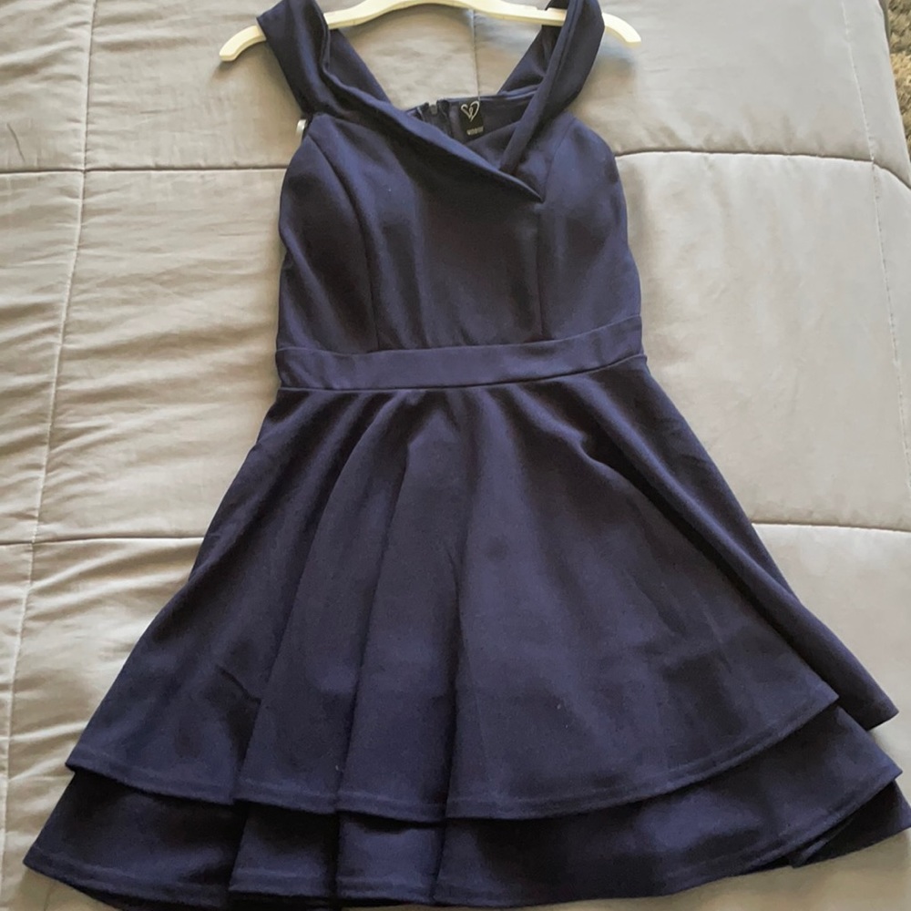 Windsor navy blue dress size S